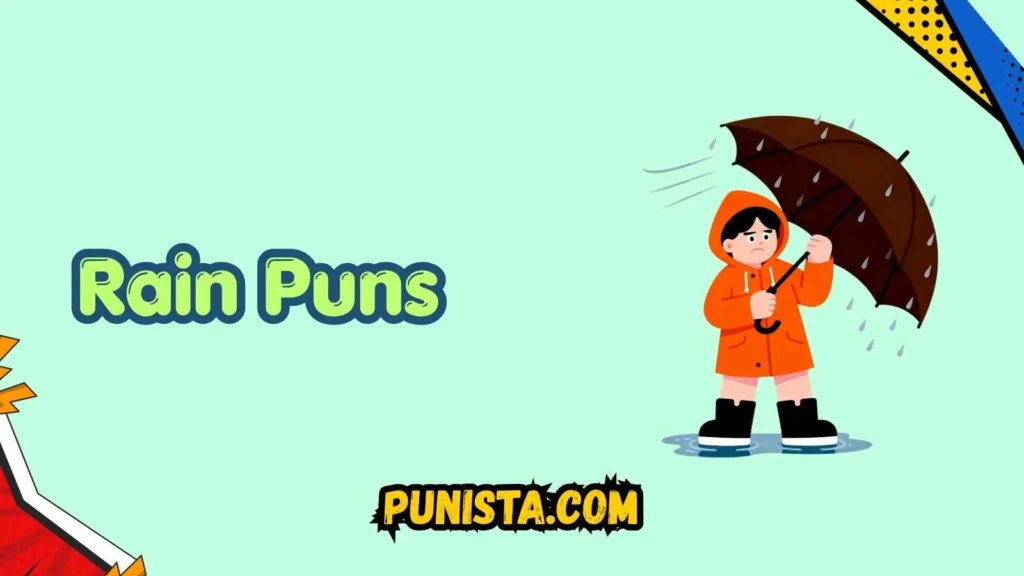 Rain Puns One Liners