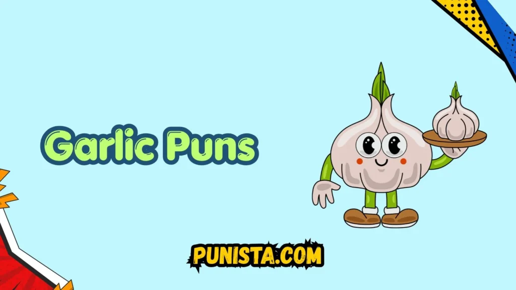 Garlic Puns Captions